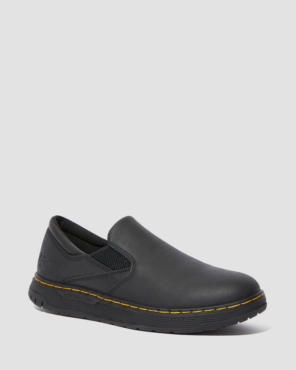 Dr Martens Brockley Slip Resistant Kožené Pracovná Obuv Damske ( Čierne ) SK 273-KDNGFW